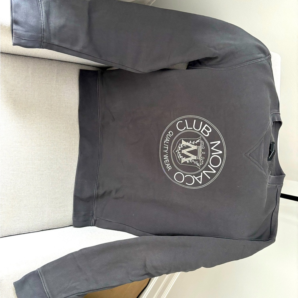 Club Monaco Gray Crew Neck